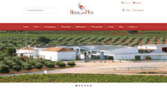 Desktop Screenshot of bodegas-real.com